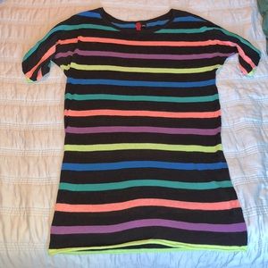 H&M Stripe Sweater Dress Size 2